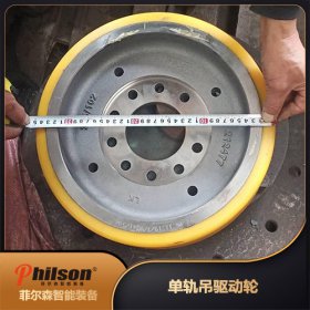 更换单轨吊驱动轮的方法