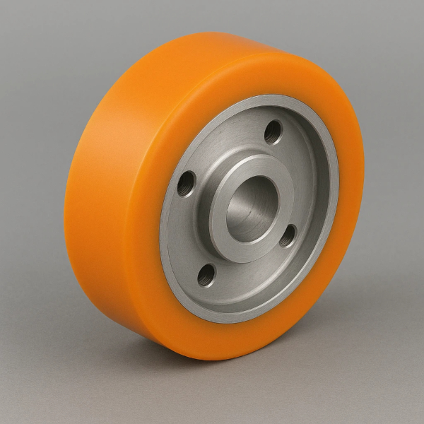 AGV法兰式铝芯聚氨酯轮