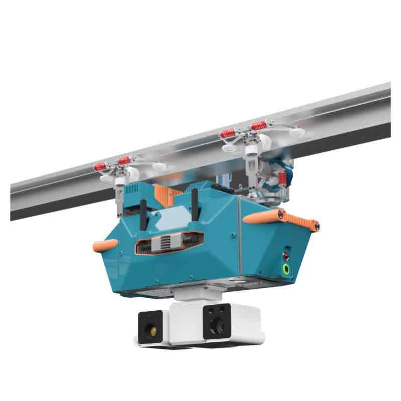 自动导轨巡视机器人滑轮